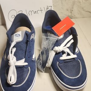 Vans Blue and White Sneakers